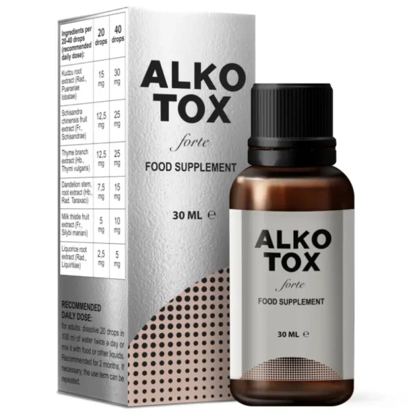 AlkoTox integratore alimentare in gocce per uso interno 30 ml